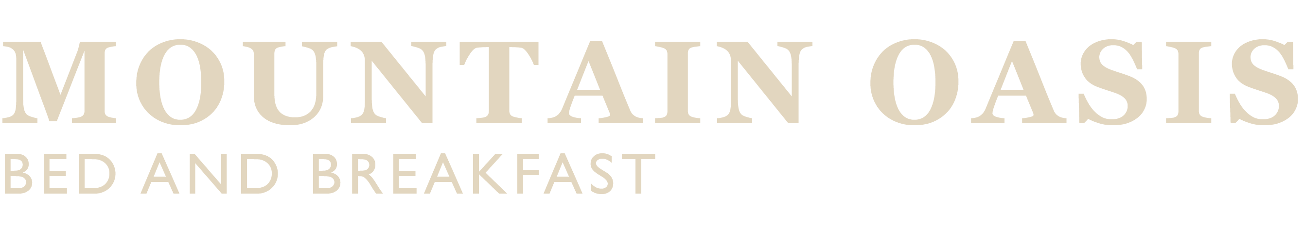 Mountain Oasis Footer Logo